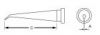 Weller LT1LX - .008" x .98" Reach Bent Round LT Series Tip for WSP80 Soldering Pencil